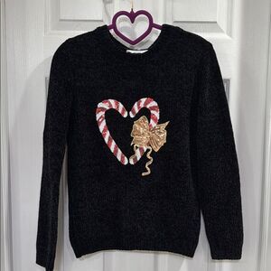Primark Black and Red Festive Sweater